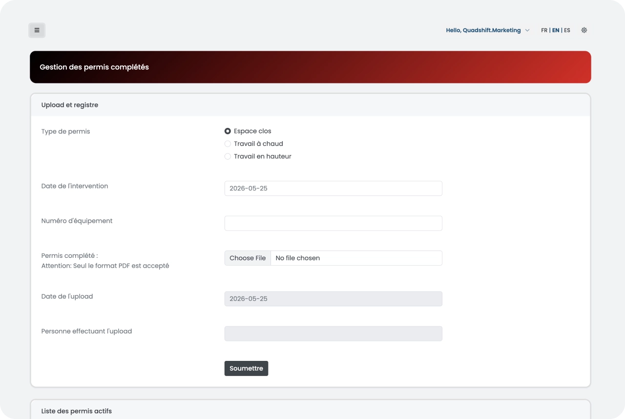 Manage High-Risk Work Authorizations Safely and Efficiently.